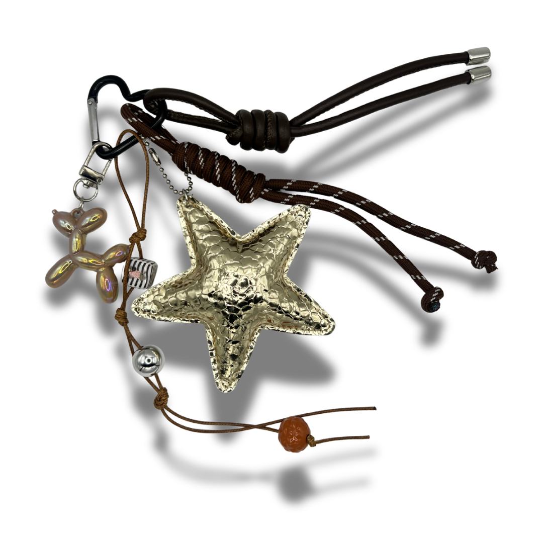 Gold Bag Charm