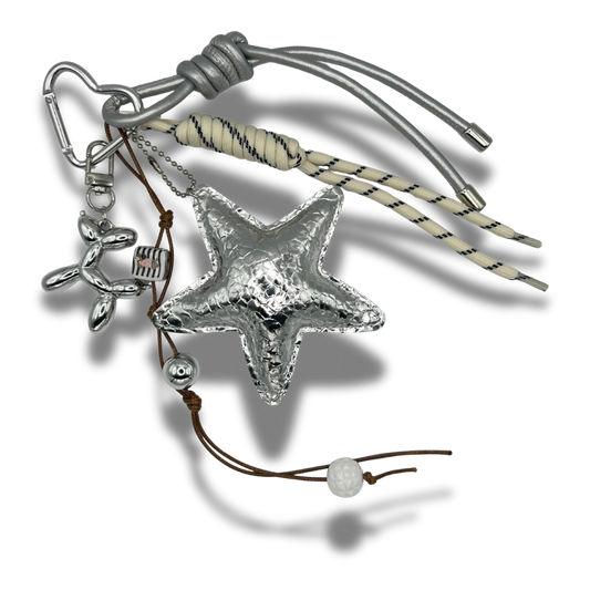 Silver Bag Charm